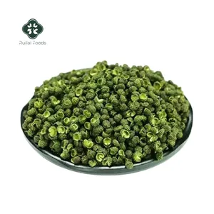 Especiarias naturais verdes chinês esculpido ash sichuan peppercorn para tempero de comida