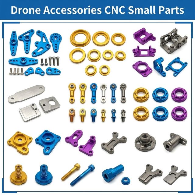 CNC Turning Milling Stainless Steel Drone Folding Joint Locking Pin Pivot Hinge Rapid Prototype UAV Mechanism Parts