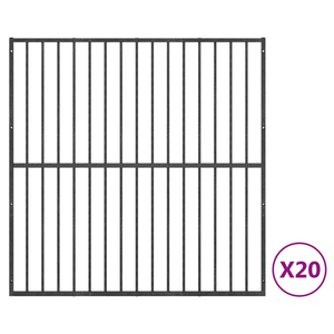 Parc de jeu semi-ouvert pour animaux de compagnie en acier galvanisé, vente directe usine, parc pour chiens 20 panneaux, parc pour animaux de compagnie <span class=keywords><strong>à</strong></span> <span class=keywords><strong>vendre</strong></span> - Product Image 6