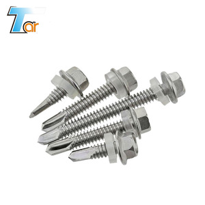 สกรูสแตนเลสแบบเจาะและเกลียวในตัว / สกรูยึดแผ่นยิปซัม SDS - Product Image 3