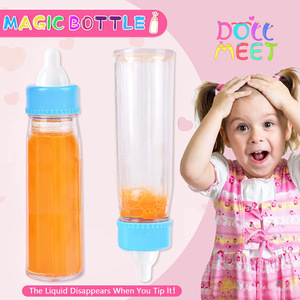 Bouteille magique <span class=keywords><strong>de</strong></span> lait et <span class=keywords><strong>de</strong></span> jus disparaissante JELO Fun, accessoires magiques <span class=keywords><strong>pour</strong></span> poupées, 2 pièces/ensemble - Product Image 2