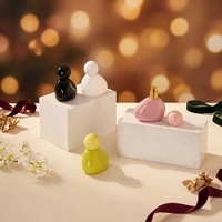 Ensemble de 4 flacons de parfum en verre vides personnalisables, 50 ml, anti-fuite, rechargeables, pour la personnalisation des flacons de parfum
