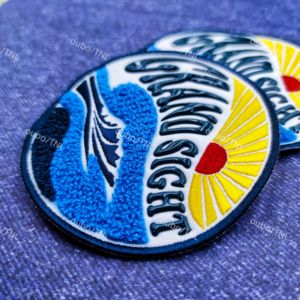 Parches de Chenilla Bordados Personalizados con Transferencia Térmica de TPU, Logotipo 3D Impreso, Diseñadores para la Marca de Mi Ropa - Product Image 5