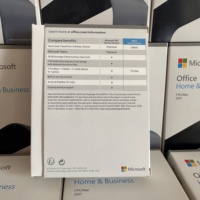 Office 2021 Ev ve İş Paketi Kutulu, Resmi Web Sitesi Üzerinden E-posta Anahtar Kartı Aktivasyonuyla Aktifleştirilir, ABD Menşeli