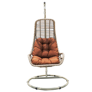 Fauteuil suspendu confortable en forme de lune pour l'extérieur et les chambres à coucher, vente en gros à Foshan - Product Image 4