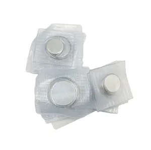 PVC固定インビジブルマグネット付きの高品質の強力なマグネットボタン衣類やバッグマグネット用の縫製可能な磁気ボタン
