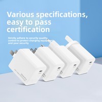Chargeur USB-C PD 70W GaN avec protection ignifuge, logo personnalisable pour 17 téléphones