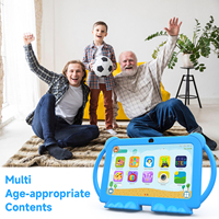 Tablet Infantil Android 12 Q8K de 7 Pulgadas |   Certificado CE FCC RoHS |   4GB de RAM, 32GB de ROM, Pantalla con Protección Ocular |   Bloc de Notas para Estudios de Educación Profesional