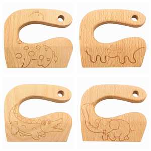 Couteau en bois pour enfants, sûr pour couper les légumes et les fruits, pour la cuisine - Product Image 5