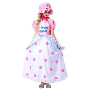 Disfraz de Halloween para Niñas, Lindo Traje de Pastora para Cosplay, Vestido de Fiesta, Ropa para Actuaciones Infantiles - Product Image 4