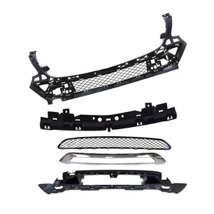 ชุดประกอบกันชนหน้าสำหรับ Mercedes-Benz ML-Class W166 ปี 2012-2015 วัสดุ ABS พร้อมช่องตัดสำหรับไฟตัดหมอก สำหรับการติดตั้งเพิ่มเติม - Product Image 2
