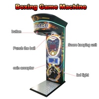 Machine de boxe d'arcade personnalisée Super Boxer pour jeux de rue et divertissement