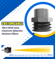 Capteur de mesure de distance à ultrasons DYP-A19, intelligent, avec traitement du signal, IP67, pour système de stationnement automobile