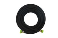Tuyau d'arrosage de jardin tressé polyvalent avec raccords standard pour le jardinage et les tâches de nettoyage quotidiennes