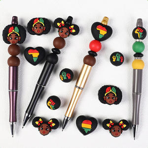 Wholesale Factory Direct 3D Focal Food Grade Silicone Beads BPA Free Any Color Available for Teething Beaded Pen DIY Jewelry - Product Image 6
