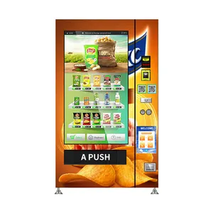 Car Washing Shop French Fries Vending Machine Coin Change Vending Machine