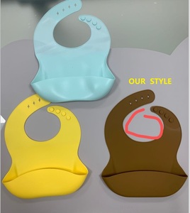 Catcher baby food adult custom bib soft <span class=keywords><strong>silicone</strong></span> baby bib - Product Image 5