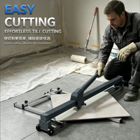 Machine de découpe manuelle portable en alliage d'aluminium pour carreaux de céramique et pierre, 800mm-1600mm, avec positionnement laser, en plastique, vente en gros