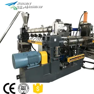 प्लास्टिक रीसाइक्लिंग Pelletizing मशीन Extruder पीपी मिनी प्लास्टिक Granulator मशीन