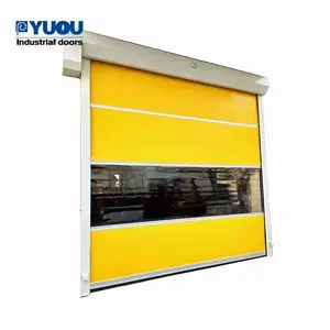 30 Năm Cung Cấp Sản Xuất Cửa Công Nghiệp Con Lăn Tốc Độ Cao PVC Cửa Chớp Cho Nhà Máy Và Nhà Kho - Product Image 2
