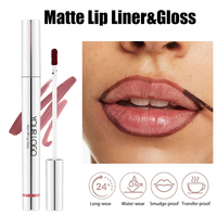 Teinte à lèvres peel-off en gros sous marque privée, 5 couleurs, longue tenue, anti-transfert, gloss à lèvres peel-off