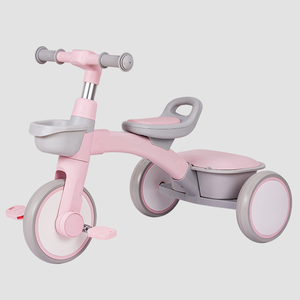 WIDEWAY Triciclo Leggero in Plastica a <span class=keywords><strong>3</strong></span> Ruote per Bambini da 2-4 <span class=keywords><strong>Anni</strong></span>, Giocattolo per Bambini - Product Image 4