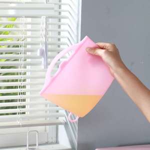 Custom Wholesale Eco-Friendly Multifunction Square Minimalist Food Grade Kitchen Storage <b>Bags</b> Mini Silicone <b>Bag</b> - Product Image 4