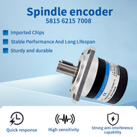 Encodeur industriel 1024 PPR NPN, encodeur à arbre de 8 mm compatible avec ZSF5815/6215/7008 pour servomoteur et broche