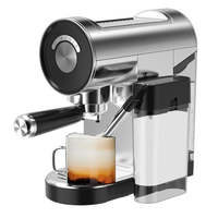 Cafetera Espresso Anbolife de 20 Bares con Espumador de Leche Automático, 1360W, Cafetera Compacta de Acero Inoxidable para el Hogar OEM ODM