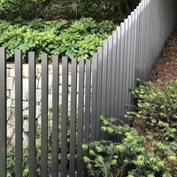 Composiet WPC Tuinafscheiding Hout-Kunststof Privacy Scherm Buiten Tuin Residentieel Ecologisch Veiligheidspanelen Hout