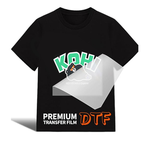 Film de <span class=keywords><strong>transfert</strong></span> thermique DTF PET A4 21cm*29.7cm 100 feuilles <span class=keywords><strong>pour</strong></span> imprimante jet d'encre DTF, <span class=keywords><strong>papier</strong></span> de <span class=keywords><strong>transfert</strong></span> direct sur film <span class=keywords><strong>pour</strong></span> t-shirts et textiles - Product Image 1