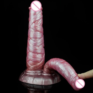 FAAK New Color Adult <b>Dildo</b> Rubber Vagina Sex Toy Silicone Penis Fantasy Double Head Anal <b>Dildo</b> for Women Gay - Product Image 6
