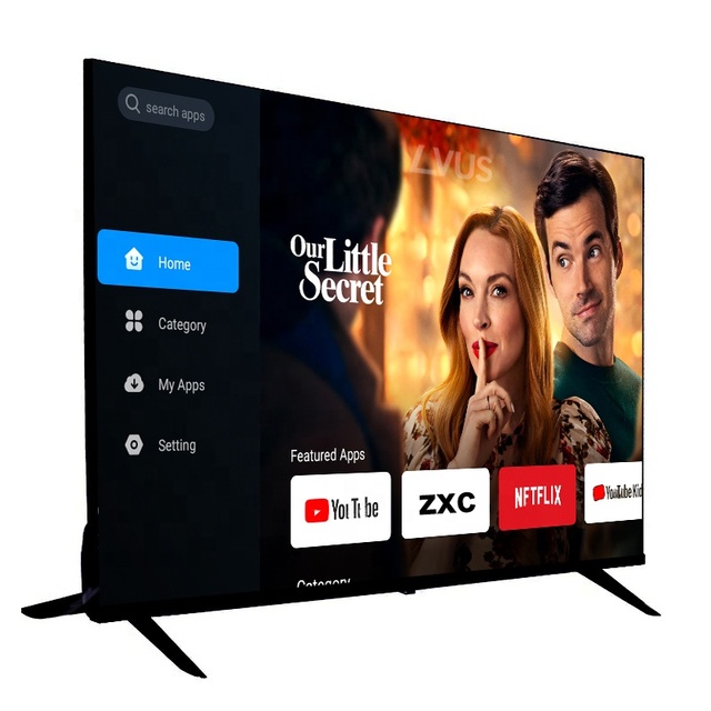 17 Inch LED TV with Customizable Sizes Smart TV Android Home Theatre 4K Televisions 32 43 50 55 65 Inches 75 Inches Televisor