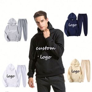 Conjunto de Sudadera con Capucha y Pantalones Deportivos Largos Ajustados de Invierno, Diseño 2025, Sudadera con Capucha y Pantalones Deportivos Cálidos, Personalizables, Unisex, para Parejas - Product Image 1