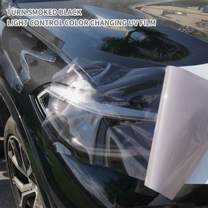 152cm/50cm/30cm * 15m fotocromatico per auto <span class=keywords><strong>pellicola</strong></span> protettiva <span class=keywords><strong>trasparente</strong></span> per nero e viola TPU Ppf <span class=keywords><strong>pellicola</strong></span> per lampada auto - Product Image 6