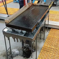 Labor konzentration Shake Mini Kupfer trennung Vibration Gold konzentrator Golderz Schüttelt isch
