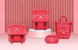 Mochilas Escolares de Piel Sintética al por Mayor para Niños y Adolescentes, con Logotipo Personalizado de Fábrica, Bolsa Escolar Primaria con Compartimento para Almuerzo, Impermeable para Niños - Product Image 6