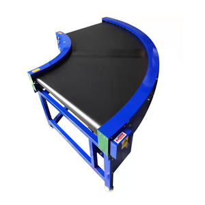 Automatic Sorting <strong>Incline</strong> Decline Curved <strong>Belt</strong> <strong>Conveyor</strong> 90 Degree 180 Degree Turning Machine With PVC PU Modular Equipment - Product Image 2
