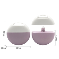 Nouvelle bouteille vide de 50g pour crème solaire, crème pour les mains, lotion solaire, contenant cosmétique, matériel d'emballage en gros