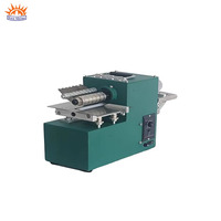 Machine de découpe de ceinture de découpe de produits en papier de sac à chaussures en cuir d'origine 500W 220V garantie d'un an avec composant de noyau de moteur