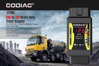 Analyseur de moteur robuste GODIAG GT106 PLUS 24V vers 12V avec nettoyage et test des injecteurs de carburant pour camions, interface OBD