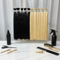 Cheveux 100% naturels, qualité supérieure, grade 15A, cheveux vierges lisses en vrac, cheveux humains, Cabelo Humano Atacado, extensions de cheveux