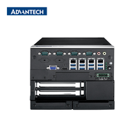 Ordinateur industriel embarqué Advantech ARK-3530F 4LAN 8USB 9-36V sans ventilateur, triple écran, 4HDD RAID LGA1151