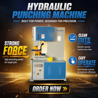 Machine de poinçonnage mécanique HPM-120 pour tôles d'acier, conçue par des fournisseurs, à haute efficacité