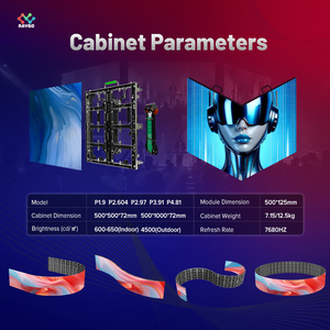 Schermo LED Ultra Sottile RAYBO 72mm per Sfondo Palco, Pannello LED P2.9 P3.91, Parete Video LED a Noleggio per Concerti, Eventi, Chiese - Product Image 5