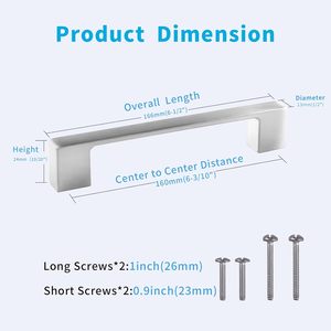 80mm 160mm Lange Goldpolierte Schrankgriffe Möbel Kleiderschrank Dekoration Küchengriffe - Product Image 3