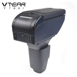 Vdéchirure pour <span class=keywords><strong>PEUGEOT</strong></span> 206 <span class=keywords><strong>207</strong></span> accoudoir intérieur Console centrale boîte de rangement accoudoir décoration de voiture accessoires pièces 2013 - Product Image 3