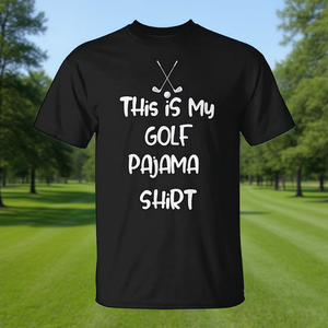 Camiseta de golf This Is My Golf, color negro, unisex, talla para adultos S M L XL XXL - Product Image 3