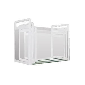 NOMOYPET – <span class=keywords><strong>Aquarium</strong></span> de bureau en verre Transparent avec poignée blanche, prix d'usine - Product Image 1