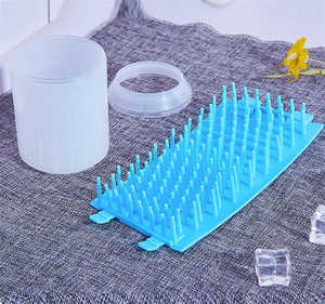 Factory Wholesale Eco-Friendly Silicone Detachable Portable <b>Pet</b> Dog Paw Cleaning Cup - Product Image 6